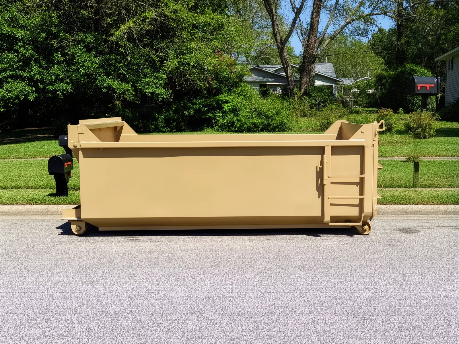 Roll-off dumpster from Carson Brothers Dumpster Rental in Nitro, WV